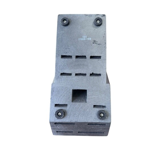 J.A. Henckles Empty Knife Block Gray 13 Slots Kitchen Storage - Picture 6 of 6